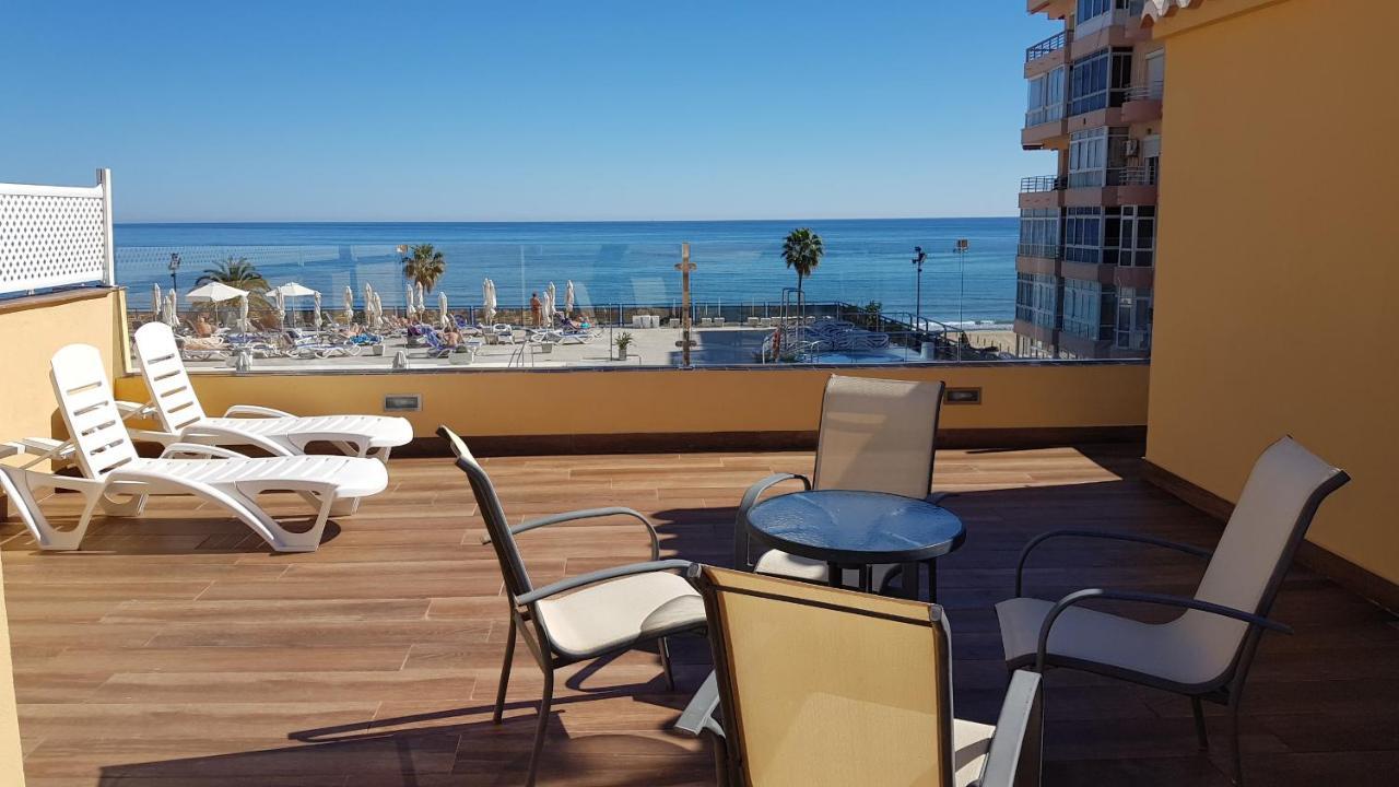 Апартаменты Penthouse Sea Views + Private Solarium Фуэнхирола Экстерьер фото